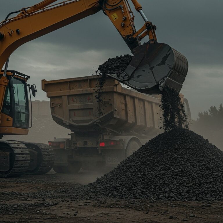 Abtransport Bauschutt