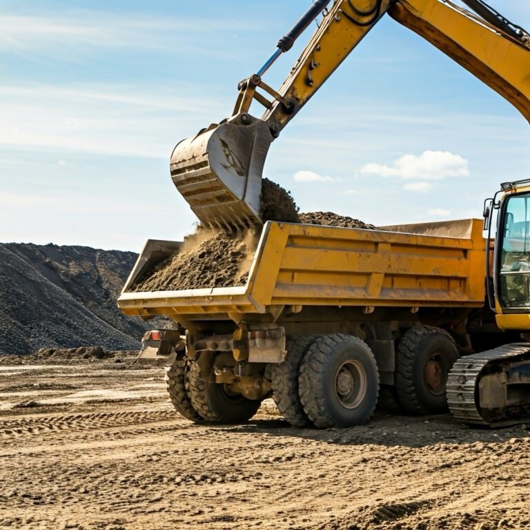 Abtransport Bauschutt